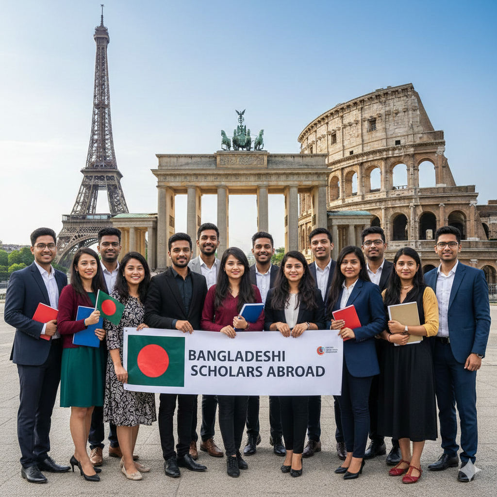 Bangladeshi students planning to study in Europe from Bangladesh