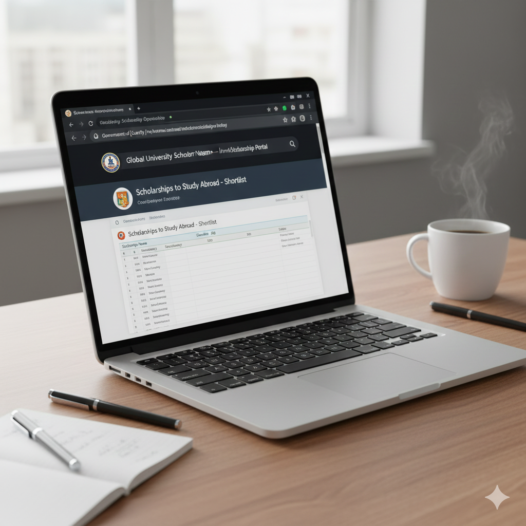 Scholarships to Study Abroad – Shortlist