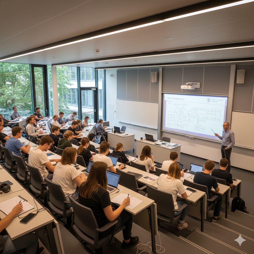 International students studying engineering in Germany
