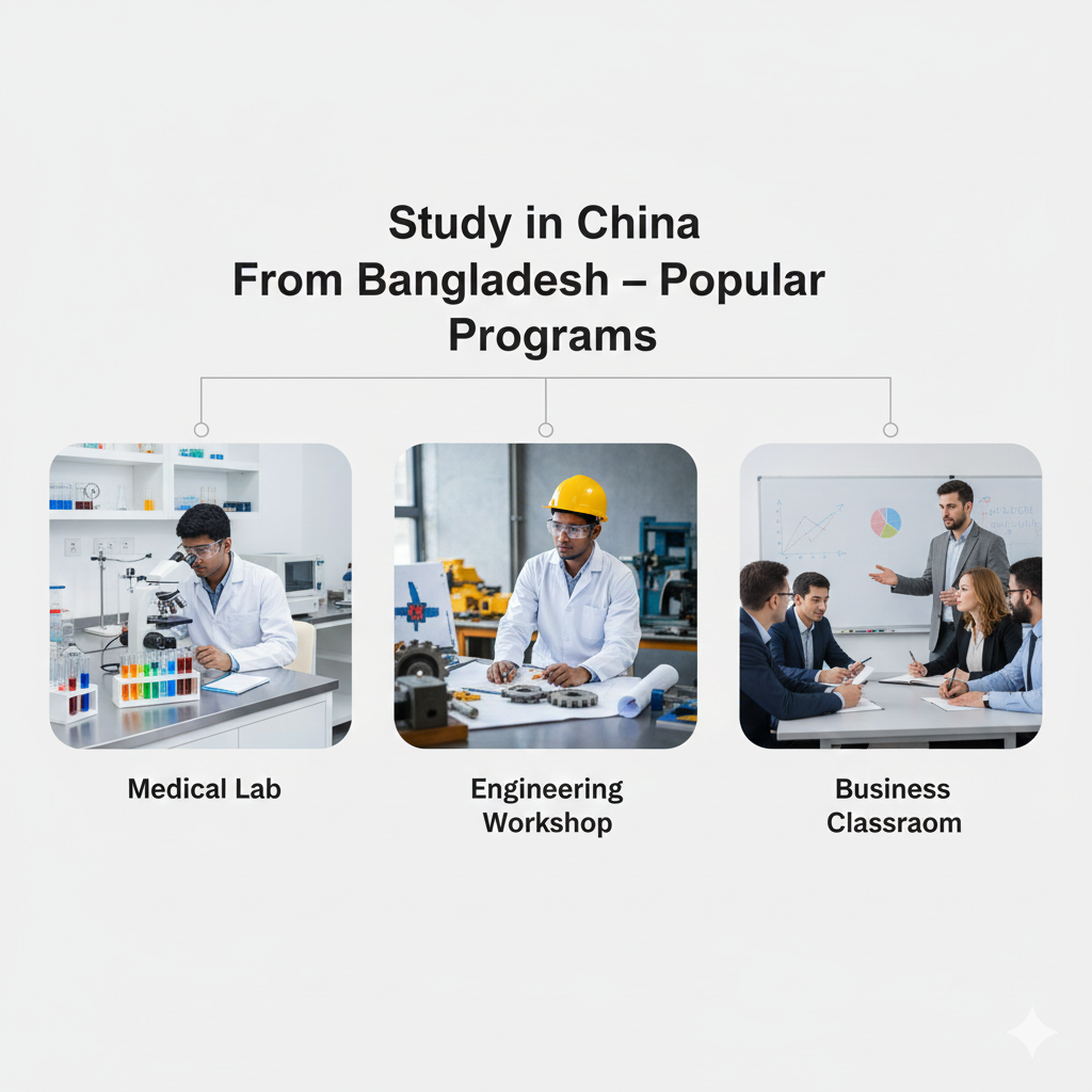 Study In China From Bangladesh – Popular Programs