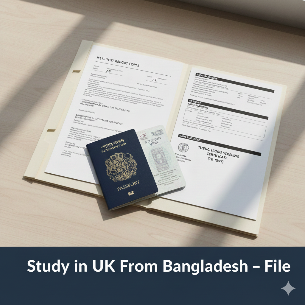 Study In UK From Bangladesh – File