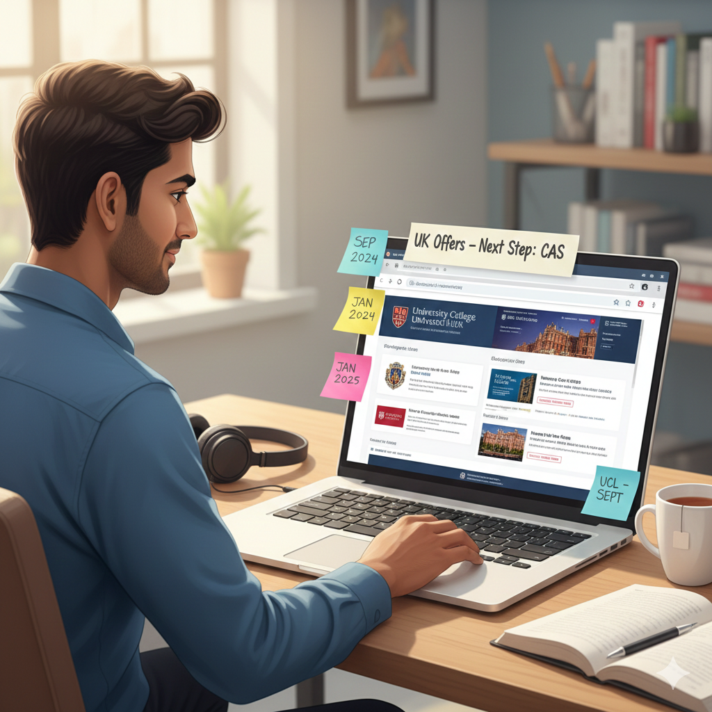 UK Offers – Next Step CAS